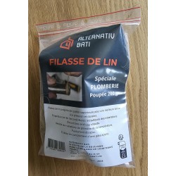 Filasse de Lin pour plomberie - 200 gr